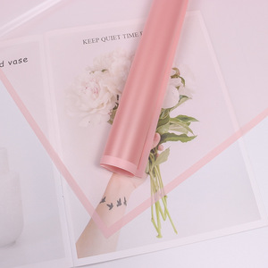 <span class=keywords><strong>Film</strong></span> d'emballage <span class=keywords><strong>plastique</strong></span> étanche pour fleur, livraison gratuite, 58x58cm, élément d'emballage à bord doré coloré, pour <span class=keywords><strong>fleuriste</strong></span> - Product Image 2