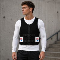 Gilet en maille pour homme avec fermeture rapide à boucle, respirant, pour l'extérieur, léger, décontracté, utilitaire, design ajustable, OEM