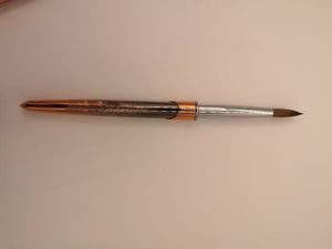 Kolinsky Acrylic Nail <b>Brush</b> Pure Sable Custom Logo Wholesale Manicure Salon Painting Drawing Building Nail Art Tool Wood Handle - Product Image 5