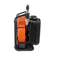 Caméra d'inspection des canalisations AMJET R13-Max 33 mm avec rotation à 360 degrés et câble de 50 m 7 mm pour l'inspection commerciale des canalisations