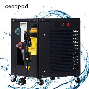 2024 New Custom Logo Athlete Fitness Recovery Ice Bath Chiller Ozone Cycle Use Water Cooled Cold Plunge Chiller With Filter