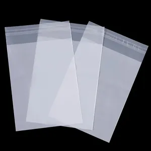 High Quality Frosted Transparent Waterproof Self-Adhesive Bag Clothes Packaging Multi-Purpose Bag Plastic Clothing Bag