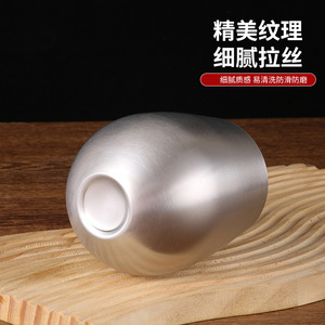 Vaso de Acero Inoxidable en Forma de U de 18 oz, Vaso para Vino Plateado y Dorado, Elegante Vaso para Bebidas de Fiesta - Product Image 4