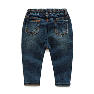 Nouveau style chinois, vente en gros de vêtements pour enfants, pantalons en jean pour filles - Product Image 4