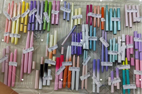 Logo personnalisé 3D Nail Art Pinceau Kolinsky Gel Acrylique Pinceaux Nail Liner Peinture Stylo Couleur Rose Acrylique Poignée Boîte Emballage