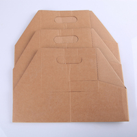Porte-gobelet en papier en carton pour boisson chaude à emporter porte-gobelet à café en papier pliable jetable