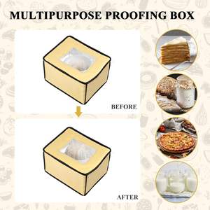 Sauerteig-Starter-Kit Wärmer, stabiler und langlebiger Teig prüfkasten Beheizter Brot prüfer Faltbrot prüfer - Product Image 2