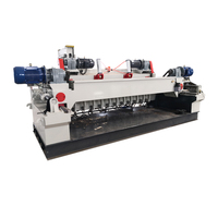 Tour CNC automatique rotatif sans broche haute vitesse de 8 pieds pour le décapage de placage, avec roulement PLC pour la production de contreplaqué
