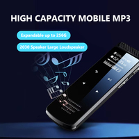Enregistreur vocal portable Q55, commande vocale intelligente, appareil d'enregistrement MP3 multifonctionnel pour les étudiants, les cours et les études