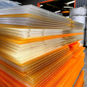 2.1X5.8m <span class=keywords><strong>6mm</strong></span> 8mm 10mm 12mm 20mm Pc Conseil Serre En Plastique <span class=keywords><strong>Transparent</strong></span> Twinwall Panneau Creux <span class=keywords><strong>Polycarbonate</strong></span> Feuille pour Toiture - Product Image 1