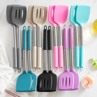 Accessoires de cuisine pour la maison et la cuisine Spatule pour ustensiles de cuisine antiadhésifs en silicone Offre Spéciale