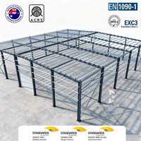 Entrepôt et atelier en structure métallique directement de l'usine, certifiés CE EN 1090 ASTM AISC AS/NZS, bâtiment industriel