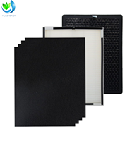 Filtre purificateur d'air HEPA personnalisé H13 True HEPA à charbon actif, filtration en 3 étapes, filtre à air propre, compatible avec Beurer