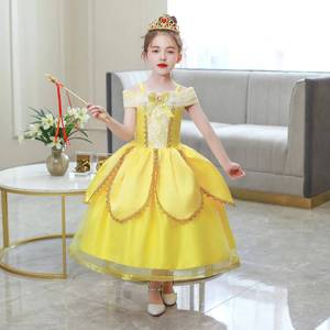 ชุดแสดงบนเวทีวันฮาโลวีน MS Yellow Series สำหรับเด็กผู้หญิง ชุดเจ้าหญิง - Product Image 6