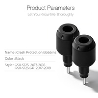 Nouveau protège-moteur anti-chute en plastique épais et aluminium pour moto Suzuki GSXS125 2017-2018 GP