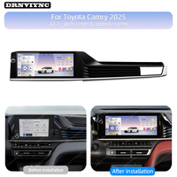 Autoradio Android 12,3 pouces UIS7865 pour Toyota Camry 2025 2026, écran tactile Carplay, caméra 360°, système multimédia GPS