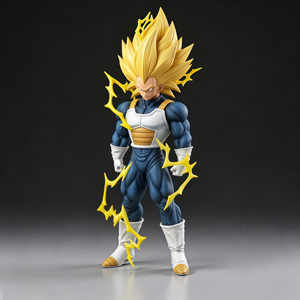 <span class=keywords><strong>Figurine</strong></span> de collection HY Super Three <span class=keywords><strong>Vegeta</strong></span>, décoration de table, cadeau d'anniversaire, jouet tendance, décoration de scène, décoration de voiture - Product Image 3