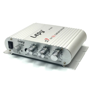 เครื่องขยายเสียง 2.1 แชนแนล รุ่น D1494 ยี่ห้อ Lepy รุ่น <span class=keywords><strong>Lp</strong></span> <span class=keywords><strong>838</strong></span> / <span class=keywords><strong>Lp</strong></span>-<span class=keywords><strong>838</strong></span> 5.1 / Lp838  Lepy Mini Hifi 5.1 สำหรับรถยนต์ - Product Image 2