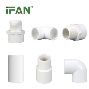 IFAN bán buôn 1/2 "-2" chủ đề nhựa ống nước Phụ kiện sch40 <span class=keywords><strong>PVC</strong></span> phụ kiện uPVC phụ kiện đường ống cho xây dựng - Product Image 3