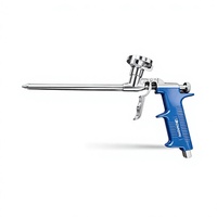 Pistolet à mousse en alliage d'aluminium de qualité industrielle OEM/DIY avec poignée pistolet et cadre squelette