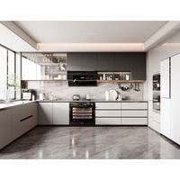 Gabinetes de Cocina Clásicos Estilo Shaker, Madera Sólida, Hechos a Medida