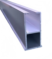 Rail de rideau en aluminium moderne, simple, pratique, solide et durable, modèle 12, fabriqué en métal durable