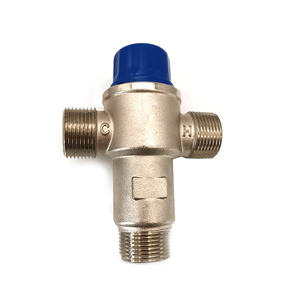 Vanne de mélange à 3 voies en laiton de 3/4 "(vanne de sélection) 3 4 thermostatiques pour eau chaude Vanne de dérivation de douche à 4 voies VAL DE MÉLANGE ÉLECTRONIQUE - Product Image 6