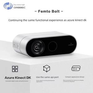 Orbbec Femto Bolt Microsoft recomienda oficialmente Kinect DK Alternativa Sensores de imagen y cámara de alta calidad - Product Image 2