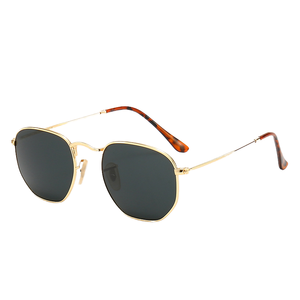 Gafas de Sol de Lujo <span class=keywords><strong>Raba</strong></span>, Alta Calidad, Estilo Italiano Clásico, Diseñador, Mujer, Hombre, Beige, UV400, Montura Completa Redonda, Lentes Tácticas, Montura Metálica - Product Image 4