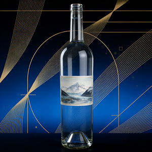 Bouteille en verre haut <span class=keywords><strong>de</strong></span> gamme au design unique et élégant, résistante à la chaleur, 750 ml et 500 ml, pour whisky, rhum, <span class=keywords><strong>Bordeaux</strong></span>, avec impression laser et bouchon, directement <span class=keywords><strong>de</strong></span> l'usine. - Product Image 1