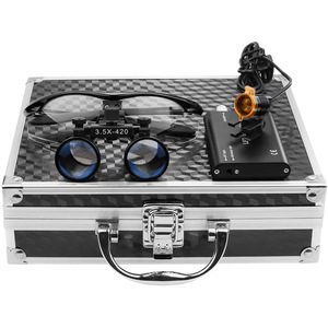 Lentes de Aumento Dentales 3.5X-420 con Luz LED y Clip para Uso Oral y ORL - Product Image 2