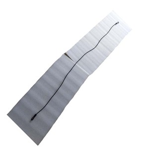 Black Elastic <b>Rope</b> With Hooks 12m Length PE Material Universal Outdoor Camping <b>Guy</b> <b>Rope</b> - Product Image 3