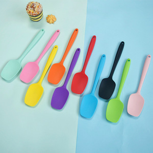 Tùy Chỉnh Cao Cấp Silikon <span class=keywords><strong>Bpa</strong></span> Miễn Phí Bánh Burger Nướng Thìa Silicone Thìa Cho Nhà Bếp Nấu Ăn Đồ Dùng Công Cụ Turner <span class=keywords><strong>Scraper</strong></span> - Product Image 4