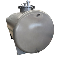 Tanque de Almacenamiento de Gas LPG Horizontal Sobre el Suelo, Estándar ASME, con Soporte, para Almacenamiento de Amoníaco - para Zambia y Nigeria
