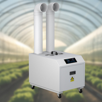 FREEAIR-Humidificateur ultrasonique portable 15kg/heure, facile à déplacer avec grande brume pour serre de champignons pour augmenter l'humidité