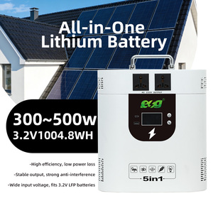 Estación Portátil para Exteriores ESG 300W/500W/1kWh con Batería LiFePO4, Carga Solar, Control MPPT, Salida de Onda Sinusoidal Pura y Arrancador de Emergencia - Product Image 3