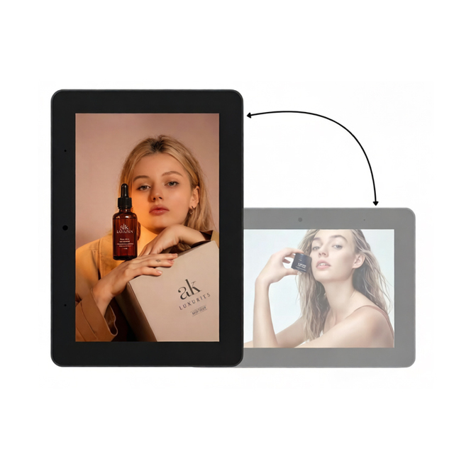 OEM Digital Signage Wall Mounted 8 Inch Business Kiosk Android Tablet PC Touch With POE NFC for Shopping Mall Display