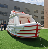 Meilleures ventes : Nouveau bateau-maison gonflable électrique, double pont, avec structure Drop Stitch, pour fêtes et loisirs aquatiques