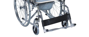 שיקום ציוד <span class=keywords><strong>Flip</strong></span> עד משענת להסרה legrest PVC מושב נייד רפואי מדריך מתקפל גישה לשידה - Product Image 4