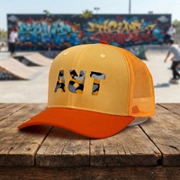 Profil bas Slim Fit camionneur chapeau mousse avant maille dos Denim toile extérieur élégant léger mode unisexe