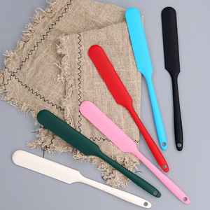 Dài chịu nhiệt độ Silicone bột scraper nhỏ trái cây & mứt pho mát nướng Pastry Cutter bánh thìa khuấy dao công cụ - Product Image 3