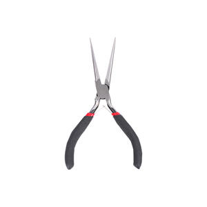 คีมปากแหลมความแม่นยำสูง 4.5 นิ้ว ความกว้างปากคีม 1/8 นิ้ว ปลายเรียบ สำหรับงานเครื่องประดับและงานลวด โครงสร้างเหล็ก - Product Image 1