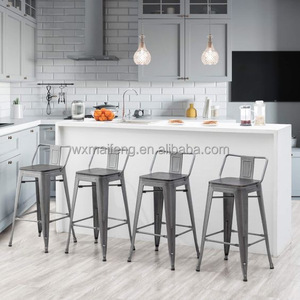Bester Preis Heißer Verkauf Neuer Kommerzieller Moderner Möbel-Barstuhl für Wohnzimmer und Küche aus Eisen für Innenbereich - Product Image 5