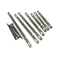 Attache plate Spot Stock X avec goupille à tête ronde et attache à clip pour accessoires de systèmes de coffrage américains, européens et coréens