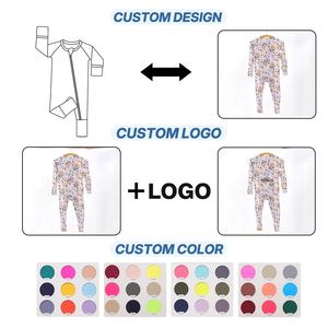 Pyjamas en bambou Tiaose prêts à être expédiés, fabricant de vêtements pour enfants, pyjamas personnalisés pour bébés, vêtements pour enfants, vêtements en bambou, boîte surprise - Product Image 4