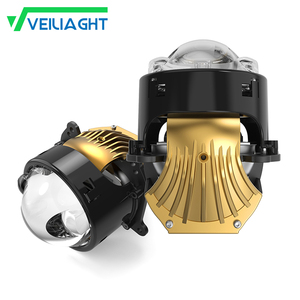 Lentilles de projecteur LED de 3 pouces, phares de voiture modifiés Bi-LED pour <span class=keywords><strong>Toyota</strong></span> Agya Auris Probox Voxy Passo Fortuner, voitures, véhicules D70C - Product Image 2