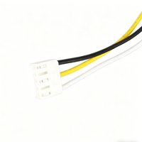 Kabel Harness Konektor JST 3-Pin dengan Konektor Terminal Transparan Berbentuk L untuk Lampu LED Strip, Kulkas & Peralatan Rumah Tangga