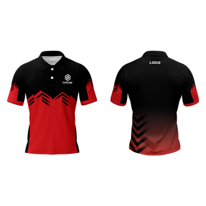 Polo original personnalisé pour hommes et femmes Chemise de golf colorée par sublimation Polo imprimé - Product Image 4