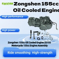 Moteur Zongshen ZS155 GPX 155cc à refroidissement par huile, haute performance, nouvelle version améliorée, pour motos tout-terrain et motos de cross.
