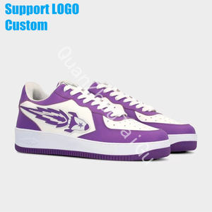 Logo personalizzato scarpe Design uomo scarpe Casual moda Sneakers uomo Walking Sport scarpe da corsa stock x sneaker - Product Image 6